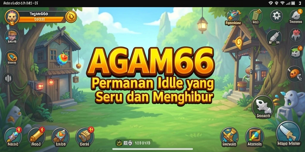 Tampilan gameplay AGAM66 yang menarik dan menyenangkan.