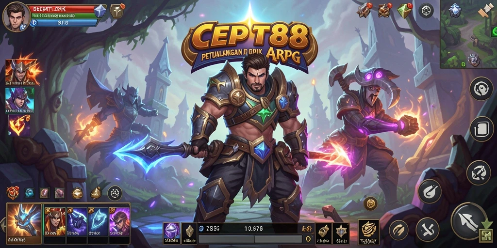 Gameplay seru dalam dunia fantasi CEPAT88 yang memikat.