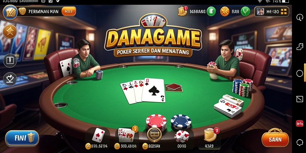 Tampilan gameplay seru dan menantang dari DANAGAME.