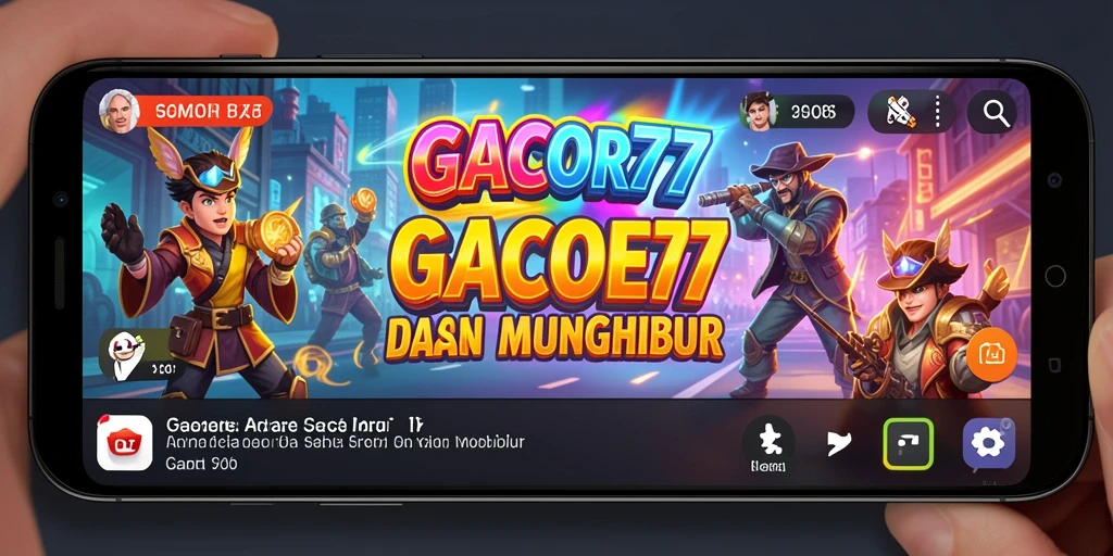 Tampilan gameplay GACOR77 yang menarik dan mendebarkan.