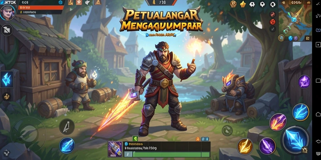 Tampilan menarik dari gameplay JKTOK yang penuh aksi.