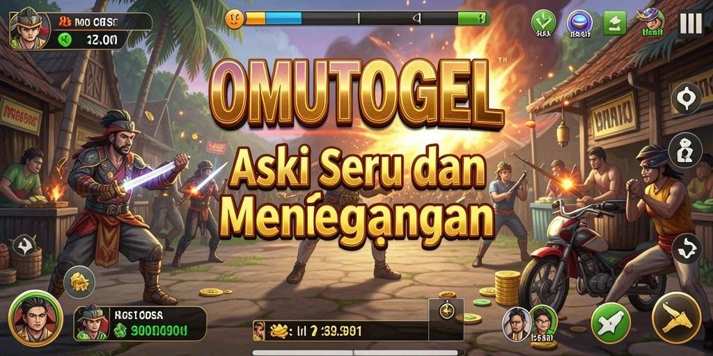 Tampilan gameplay seru di OMUTOGEL yang menantang.