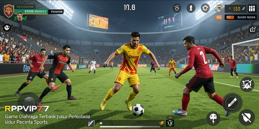 Tampilan gameplay seru dan menegangkan dari RPVIP7.