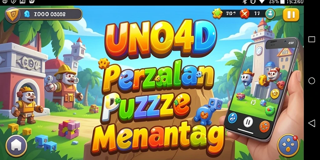 Tampilan gameplay menawan dari game Puzzle yang penuh tantangan.