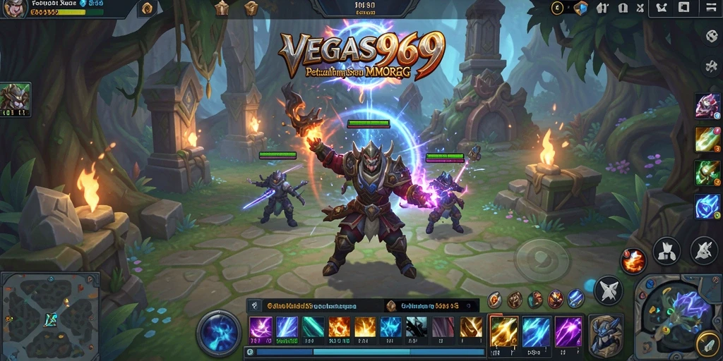 Tampilan gameplay <strong>VEGAS969</strong> yang mendebarkan dalam petualangan MMORPG.